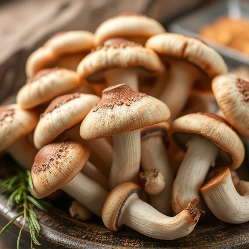 Imagen de unos champi침ones al ajillo listos para comer